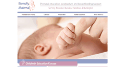 Desktop Screenshot of eternallymaternal.com